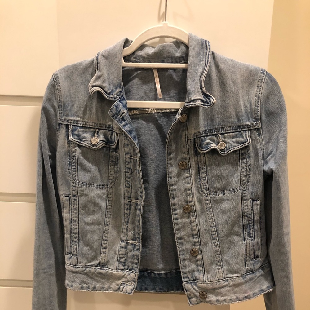 Free People Jean jacket